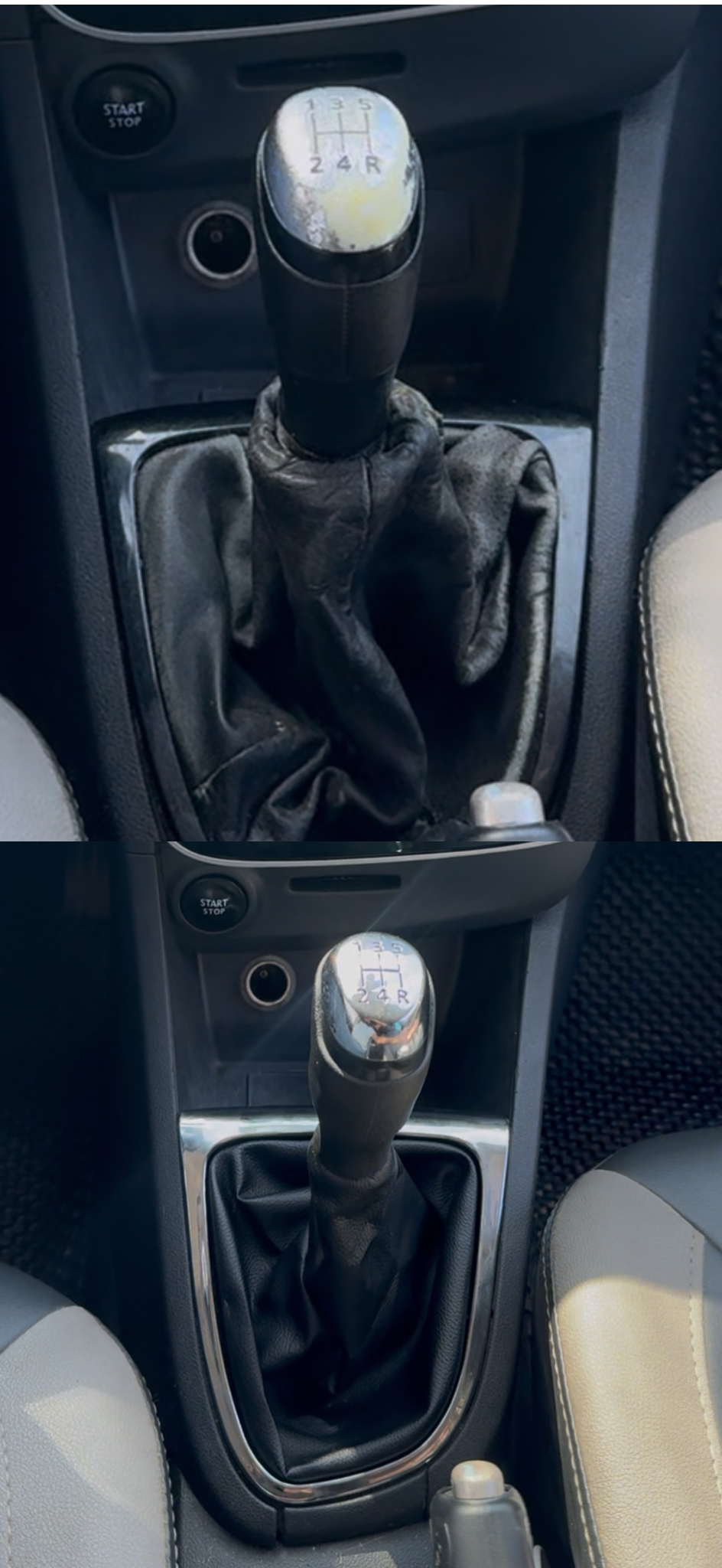 Pommeau de vitesse